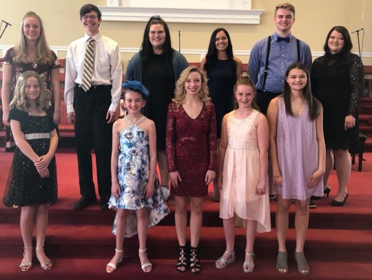 Student Voice Recital, March 2019